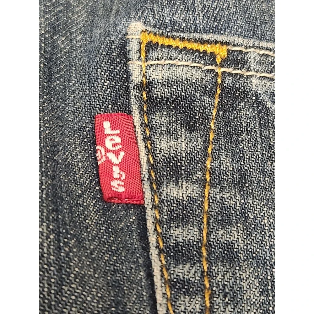 Levi's Men's‎ 501 Button-Fly Straight Fit Blue Jeans 31x32